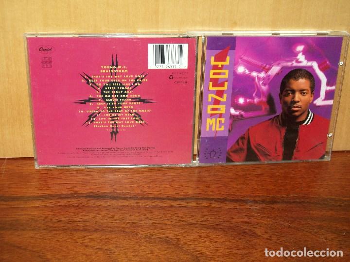 CDs de m&uacute;sica: YOUNG  M.C.  -  BRAINSTORN  -  CD - Foto 1
