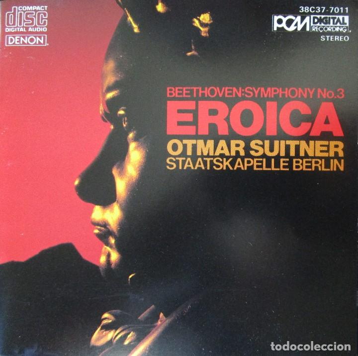 CDs de m&uacute;sica: BEETHOVEN - SYMPHONY N&ordm; 3 (EROICA) OTMAR SITNER. CD IMPECABLE - Foto 1