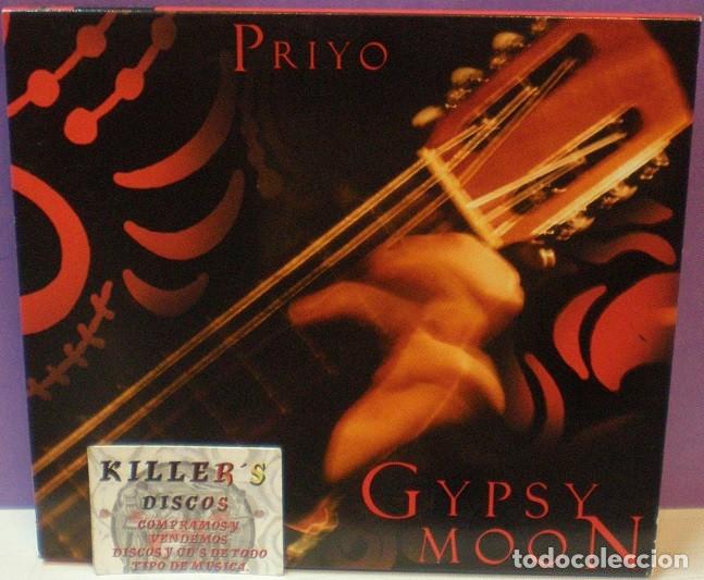 CDs de M&uacute;sica: Priyo - Gypsy Moon / Exotic Spanish Guitar Set to Mediterranean Rhythms- CD