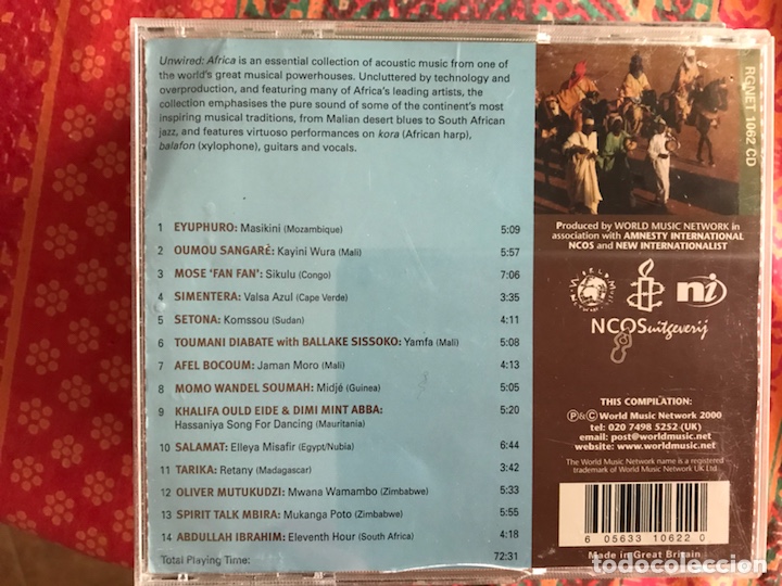 CDs de m&uacute;sica: Unwired: Africa - Foto 2