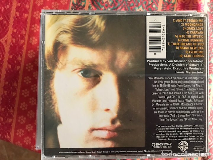 CDs de m&uacute;sica: Moondance. Van Morrison - Foto 2