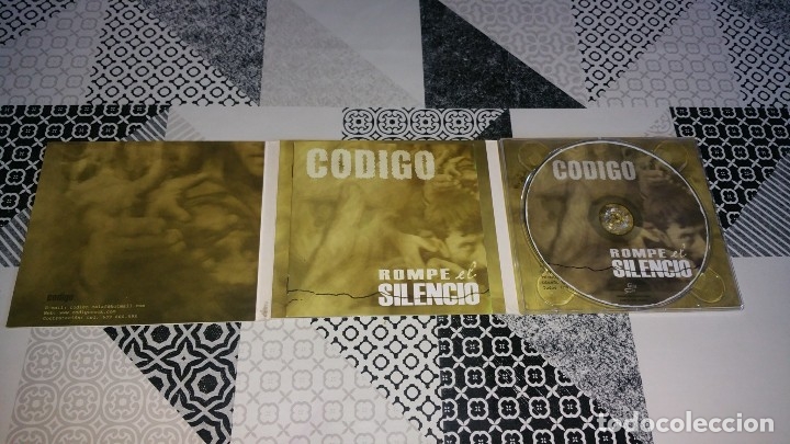 CDs de m&uacute;sica: CD CODIGO ROMPE EL SILENCIO - GINY STUDIO A&Ntilde;O 2006 RARO - Foto 3