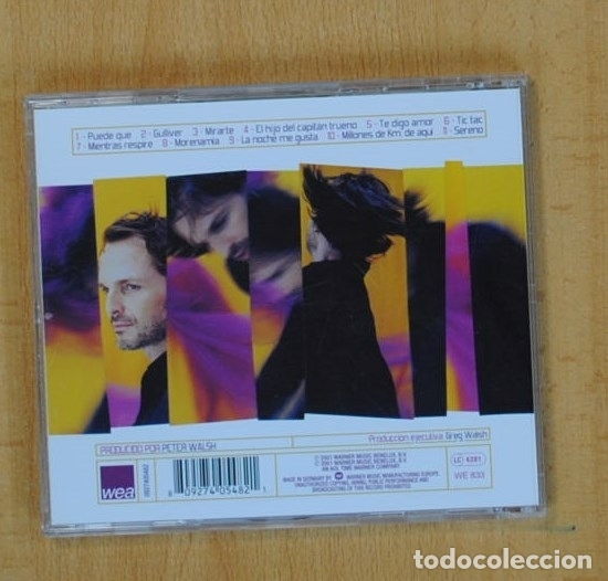 CDs de m&uacute;sica: MIGUEL BOSE - SERENO - CD - Foto 2