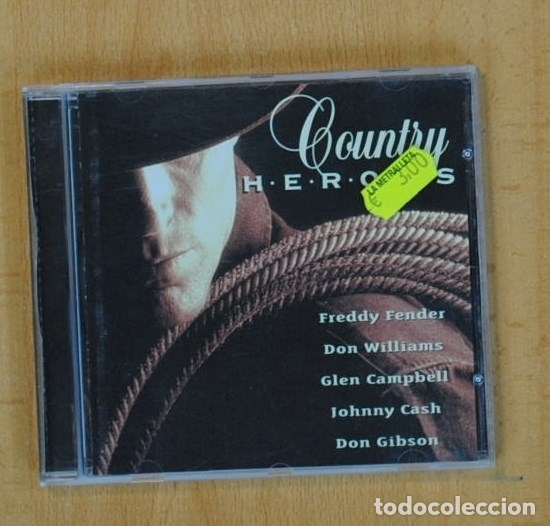 CDs de m&uacute;sica: VARIOS - COUNTRY H.E.R.O.E.S. - CD - Foto 1