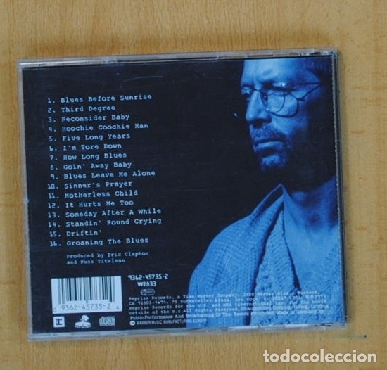 CDs de m&uacute;sica: ERIC CLAPTON - FROM THE CRADLE - CD - Foto 2