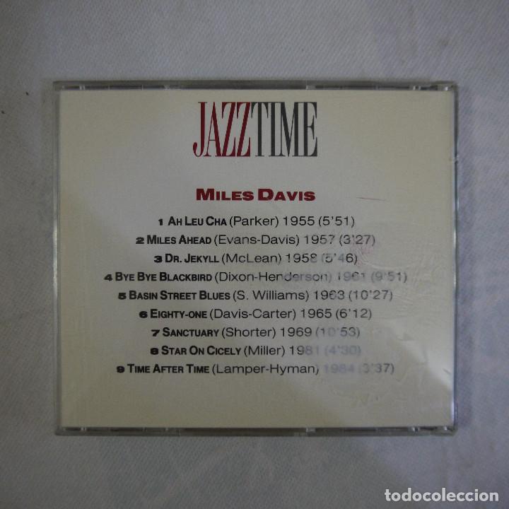 CDs de m&uacute;sica: MILLES DAVIS - JAZZ TIME - CD - Foto 3