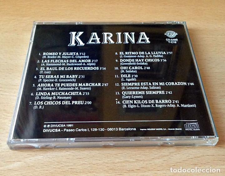 CDs de m&uacute;sica: CD - KARINA - Foto 2