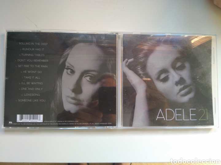 Adele 21 Cd Album Sold Through Direct Sale 129208392