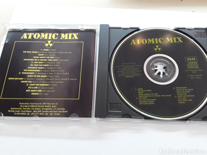 CDs de m&uacute;sica: Atomic Mix / Cd original dif&iacute;cil de encontrar - Foto 3