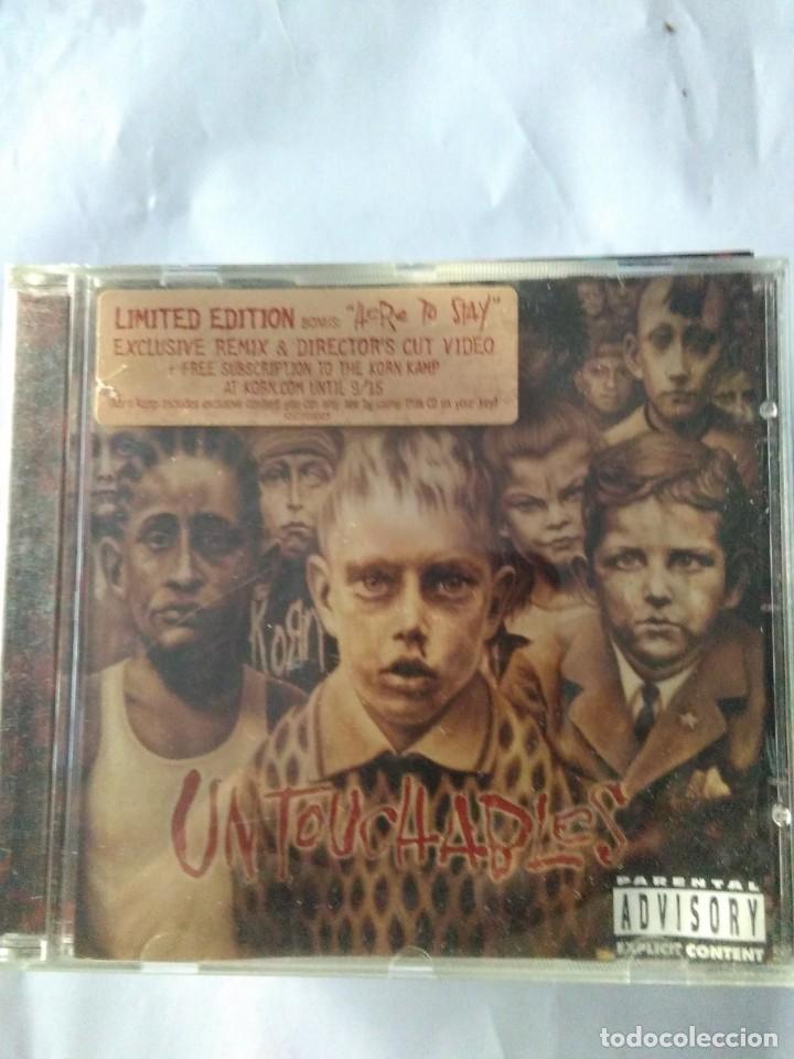CDs de m&uacute;sica: UNTOUCHABLES . Korn - Foto 1
