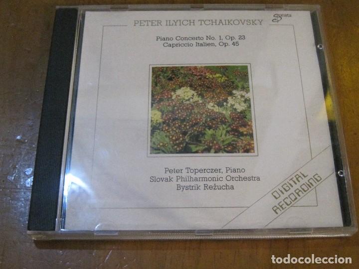 CDs de M&uacute;sica: TCHAIKOVSKY-CONCIERTO PIANO N&ordm;1-CAPRICHO ITALIANO.