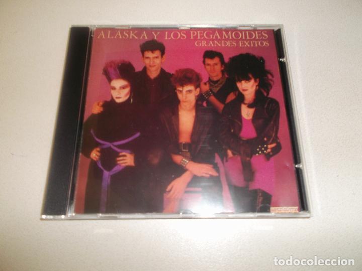 CDs de m&uacute;sica: ALASKA Y LOS PEGAMOIDES GRANDES EXITOS HISPAVOX - Foto 1