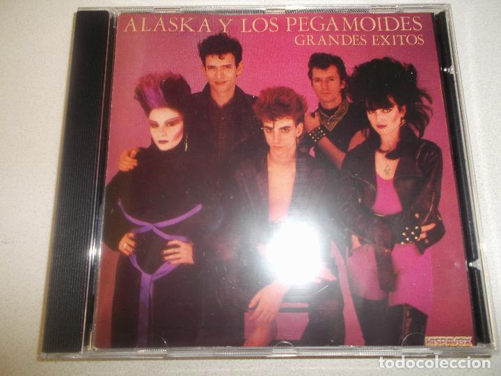 CDs de m&uacute;sica: ALASKA Y LOS PEGAMOIDES GRANDES EXITOS HISPAVOX - Foto 2