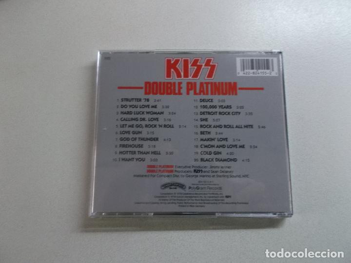 CDs de m&uacute;sica: KISS DOUBLE PLATINUM - Foto 3