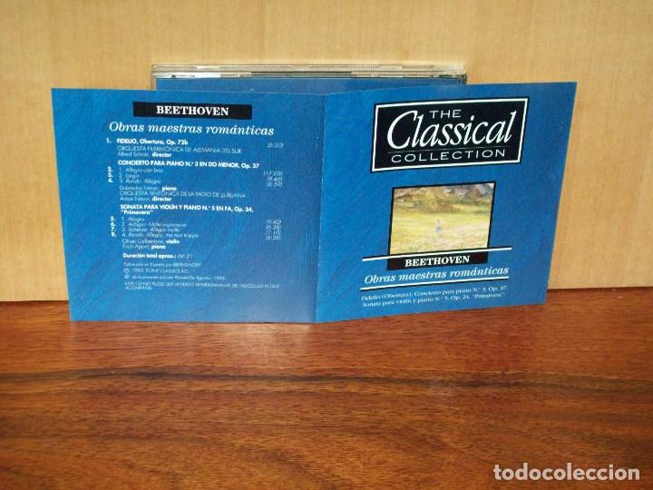 CDs de m&uacute;sica: CLASSICAL  COLLECTION  -  BEETHOVEN  -  OBRAS  MAESTRAS  ROMANTICAS  -   CD - Foto 1