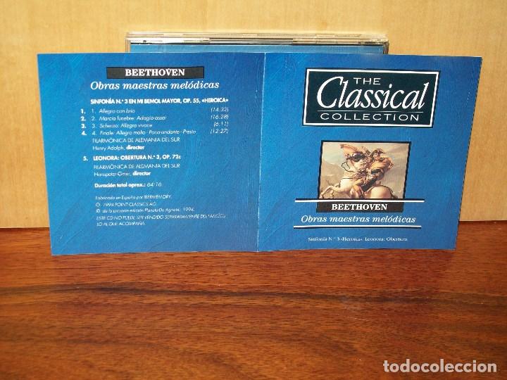 CDs de m&uacute;sica: CLASSICAL  COLLECTION  -  BEETHOVEN  -OBRAS  MAESTRAS  MELODICAS  -  CD - Foto 1