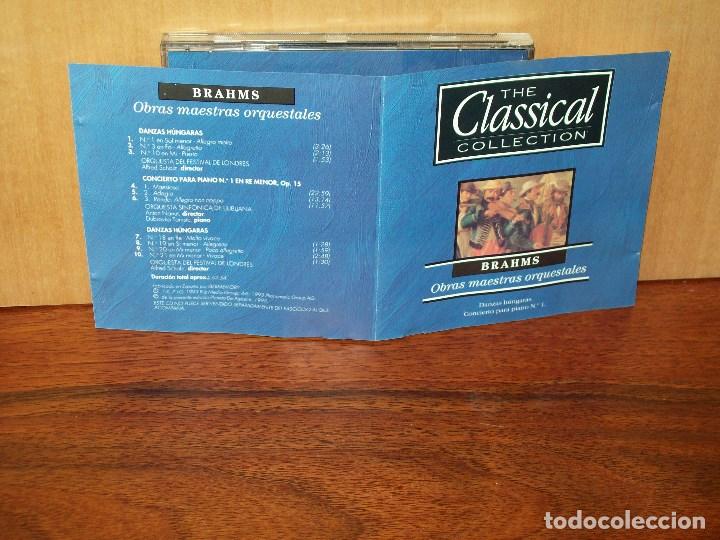 CDs de m&uacute;sica: CLASSICAL  COLLECTION  -  BRAHMS  -  OBRAS  MAESTRAS  ORQUESTALES  -    CD - Foto 1