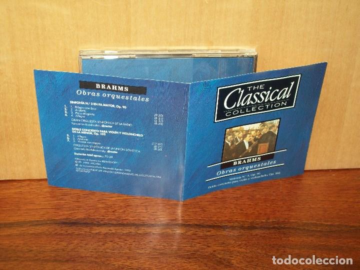 CDs de m&uacute;sica: CLASSICAL  COLLECTION  - BRAHMS  -   OBRAS  ORQUESTALES  -  CD - Foto 1