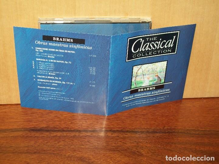 CDs de m&uacute;sica: CLASSICAL  COLLECTION  -  BRAHMS  -  OBRAS  MAESTRAS  SINFONICAS  -   CD - Foto 1