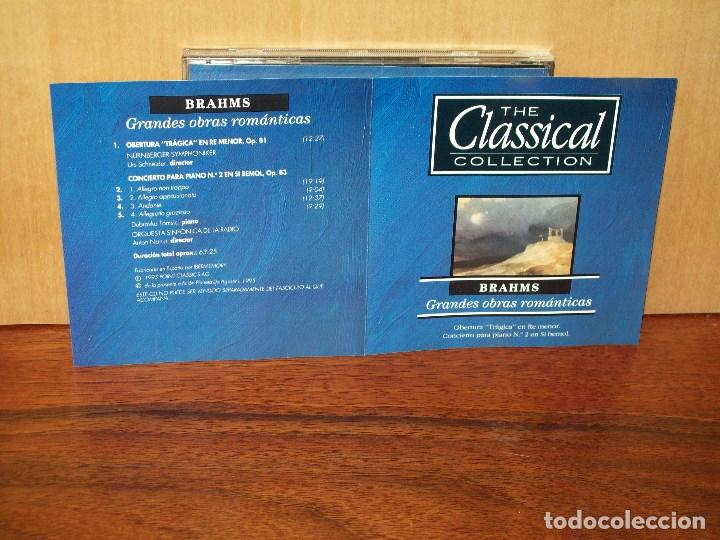 CDs de m&uacute;sica: CLASSICAL  COLLECTION  -BRAHMS  - GRANDES  OBRAS  ROMANTICAS  -  CD - Foto 1