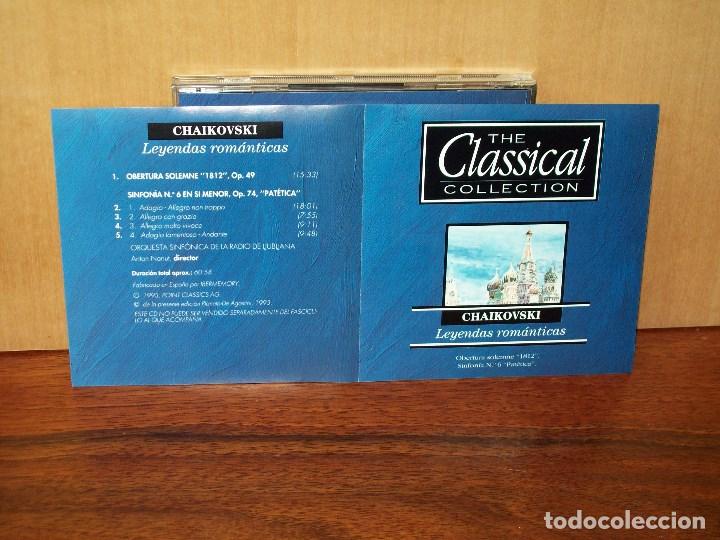 CDs de m&uacute;sica: CLASSICAL  COLLECTION  -   CHAIKOVSKI  -   LEYENDAS  ROMANTICAS  -   CD - Foto 1