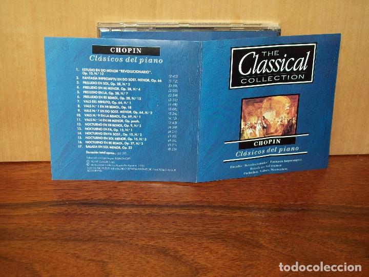 CDs de m&uacute;sica: CLASSICAL  COLLECTION  -  CHOPIN  -    CLASICOS  DEL  PIANO  -  CD - Foto 1