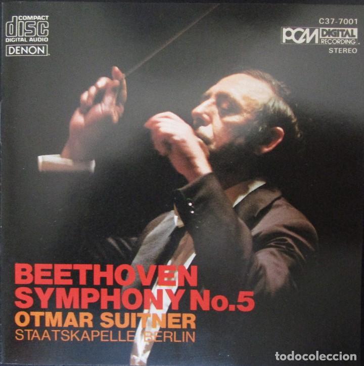 CDs de m&uacute;sica: BEETHOVEN - SYMPHNONY N&ordm; 5. DIR. OTMAR SUITNER . CD IMPECABLE - Foto 1