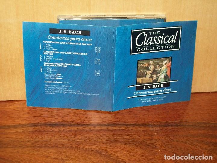 CDs de m&uacute;sica: CLASSICAL  COLLECTION  -  J.S. BACH  -   CONCIERTOS  PARA CLAVE  -   CD - Foto 1
