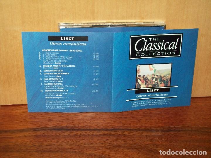 CDs de m&uacute;sica: CLASSICAL COLLECTION  -LISZT  -  OBRAS  ROMANTICAS  -   CD - Foto 1