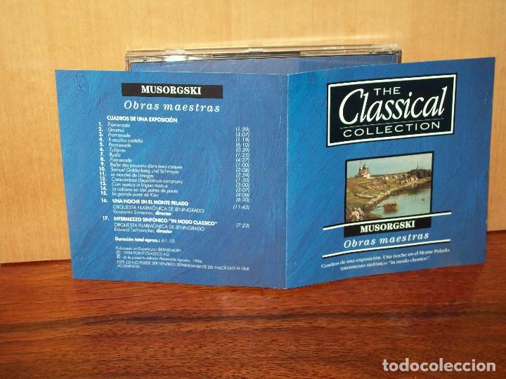 CDs de m&uacute;sica: CLASSICAL  COLLECTION  -    MUSORGSKI  -   OBRAS  MAESTRAS  -   CD - Foto 1