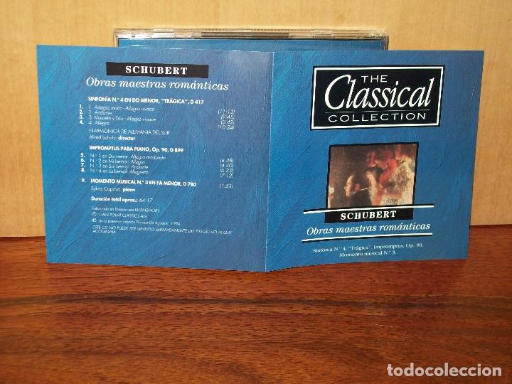 CDs de m&uacute;sica: CLASSICAL   COLLECTION  -   SCHUBERT  -  OBRAS  MAESTRAS  ROMANTICAS  -   CD - Foto 1