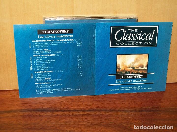 CDs de m&uacute;sica: CLASSICAL  COLLECTION  -  TCHAIKOVSKY  -  LAS  OBRAS  MAESTRAS  -   CD - Foto 1