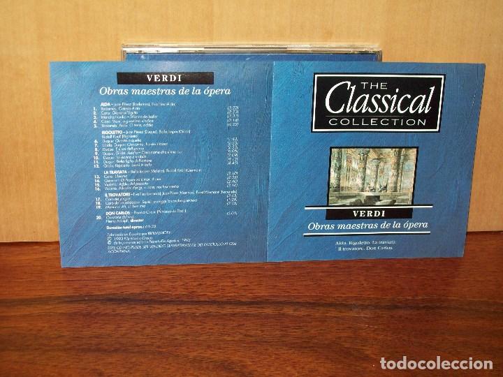 CDs de m&uacute;sica: CLASSICAL  COLLECTION  -  VERDI  -  OBRAS  MAESTRAS  DE  LA  OPERA  -  CD - Foto 1