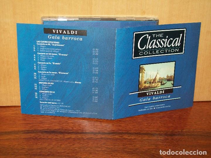 CDs de m&uacute;sica: CLASSICAL  COLLECTION  -  VIVALDI  -   GALA  BARROCA  -   CD - Foto 1