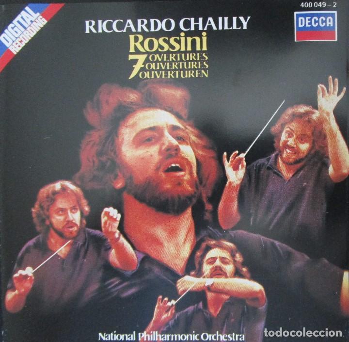 CDs de m&uacute;sica: RICCARDO CHAILLY - ROSSINI 7 OVERTURES - CD IMPECABLE - Foto 1