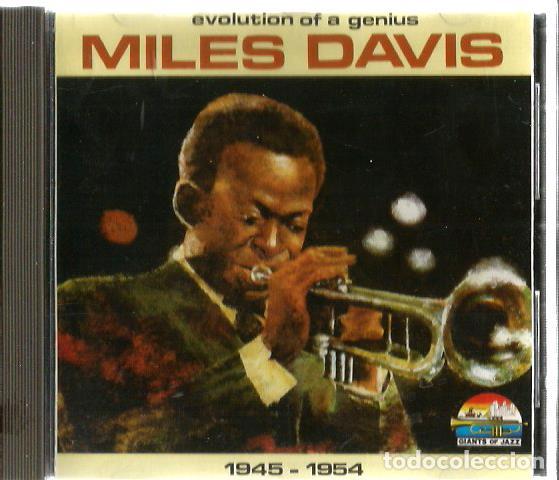 CDs de m&uacute;sica: CD MILES DAVIS : EVOLUTION OF A GENIUS ( 1945-1954) - Foto 1