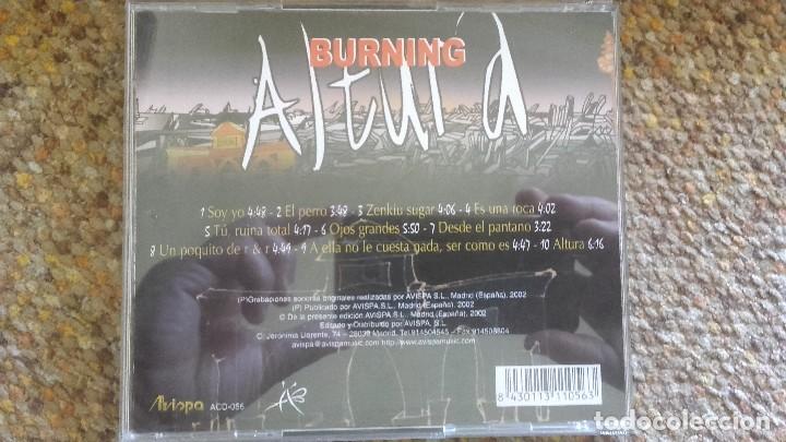 CDs de m&uacute;sica: burning , altura , cd estado impecable - Foto 2