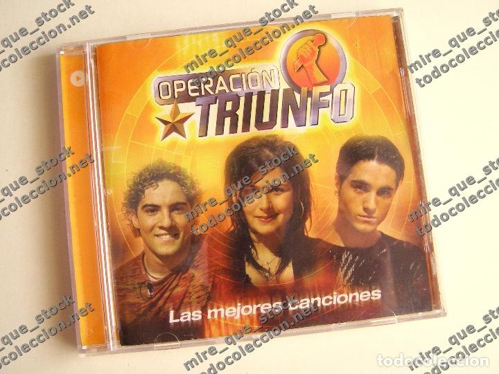 ot,operacion triunfo, lote de cds,david bisbal, - Compra venta en