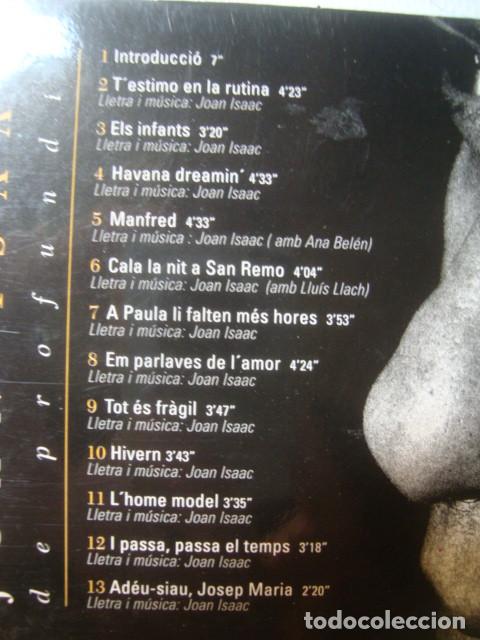 CDs de m&uacute;sica: CD JOAN ISAAC - DE PROFUNDIS (DISCMEDI, 2008). - Foto 2