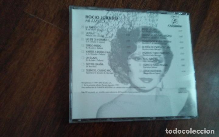 CDs de m&uacute;sica: Rocio jurado-mi amigo y otros exitos - Foto 2