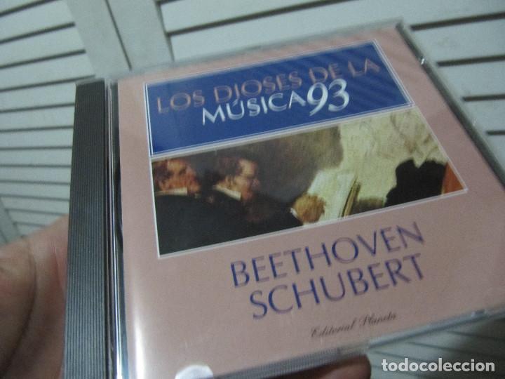 CDs de m&uacute;sica: CD LOS DIOSES DE LA M&Uacute;SICA 93. BEETHOVEN/ SCHUBERT. - Foto 1