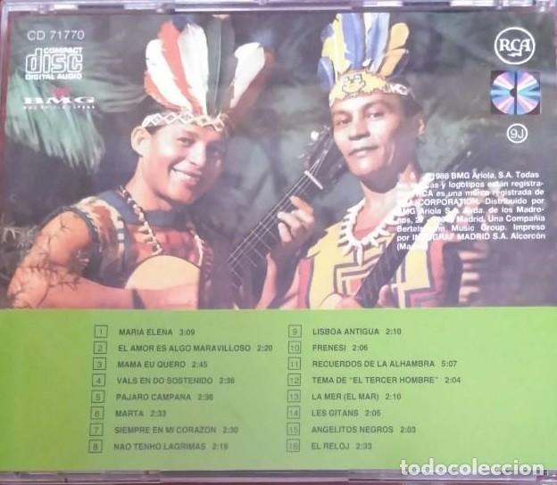 CDs de m&uacute;sica: Los Indios Tabajaras - Antolog&iacute;a - CD - Foto 2