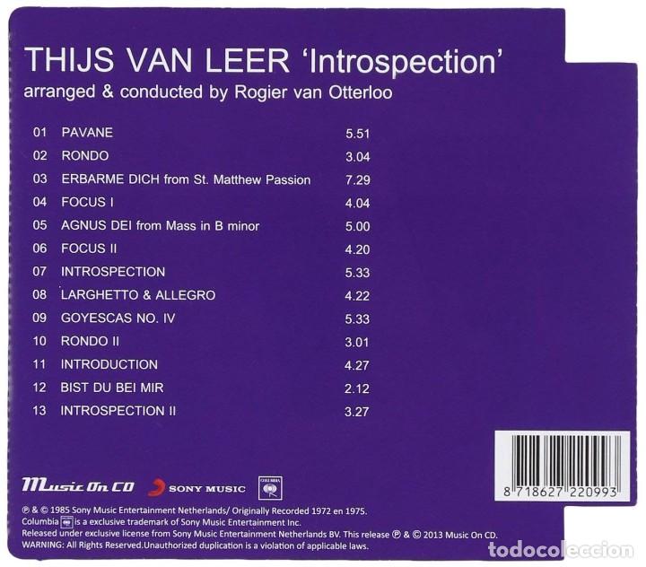 CDs de m&uacute;sica: Thijs van Leer - Introspection - CD - Foto 2