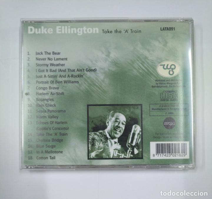 CDs de m&uacute;sica: DUKE ELLINGTON. TAKE THE A TRAIN. CD. TDKCD10 - Foto 2