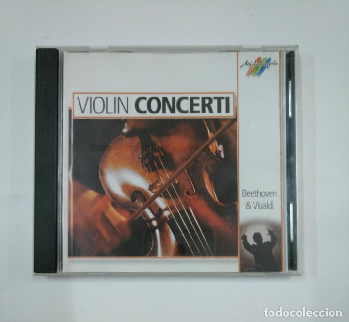 CDs de M&uacute;sica: VIOLIN CONCERT. BEETHOVEN & VIVALDI. CD. TDKCD10