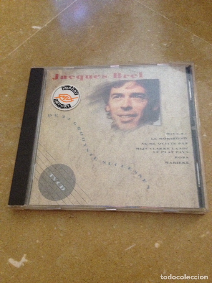 CDs de m&uacute;sica: Jacques Brel. De 24 grootste successen (CD) - Foto 1