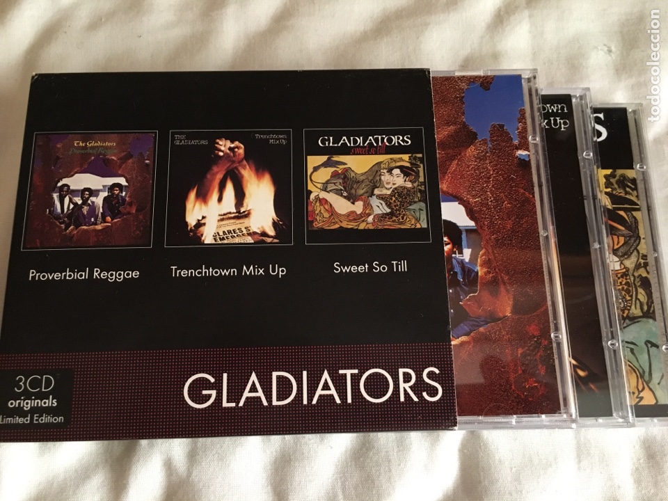 CDs de m&uacute;sica: THE GLADIATORS-3 CD LIMITED EDITION 2004 UK - Foto 1