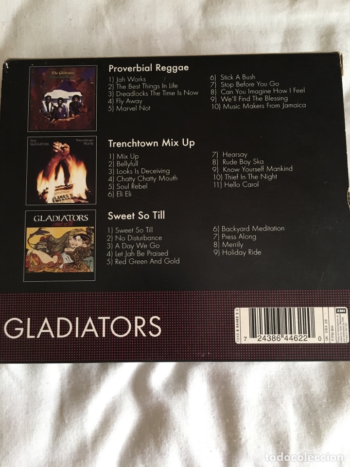 CDs de m&uacute;sica: THE GLADIATORS-3 CD LIMITED EDITION 2004 UK - Foto 2