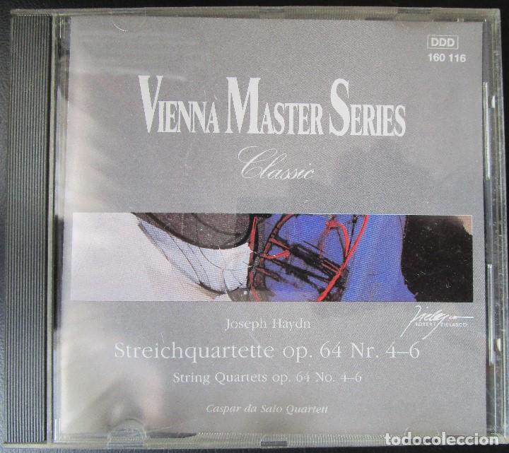 CDs de m&uacute;sica: HAYDN - STRING QUARTETS OP. 64 N&ordm; 4, 5 & 6. - CD - Foto 1