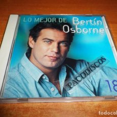 CDs de Música: LO MEJOR DE BERTIN OSBORNE CD ALBUM DEL AÑO 2000 CONTIENE 18 TEMAS ME ENAMORO DE ELLA MIENTEME. Lote 391191999